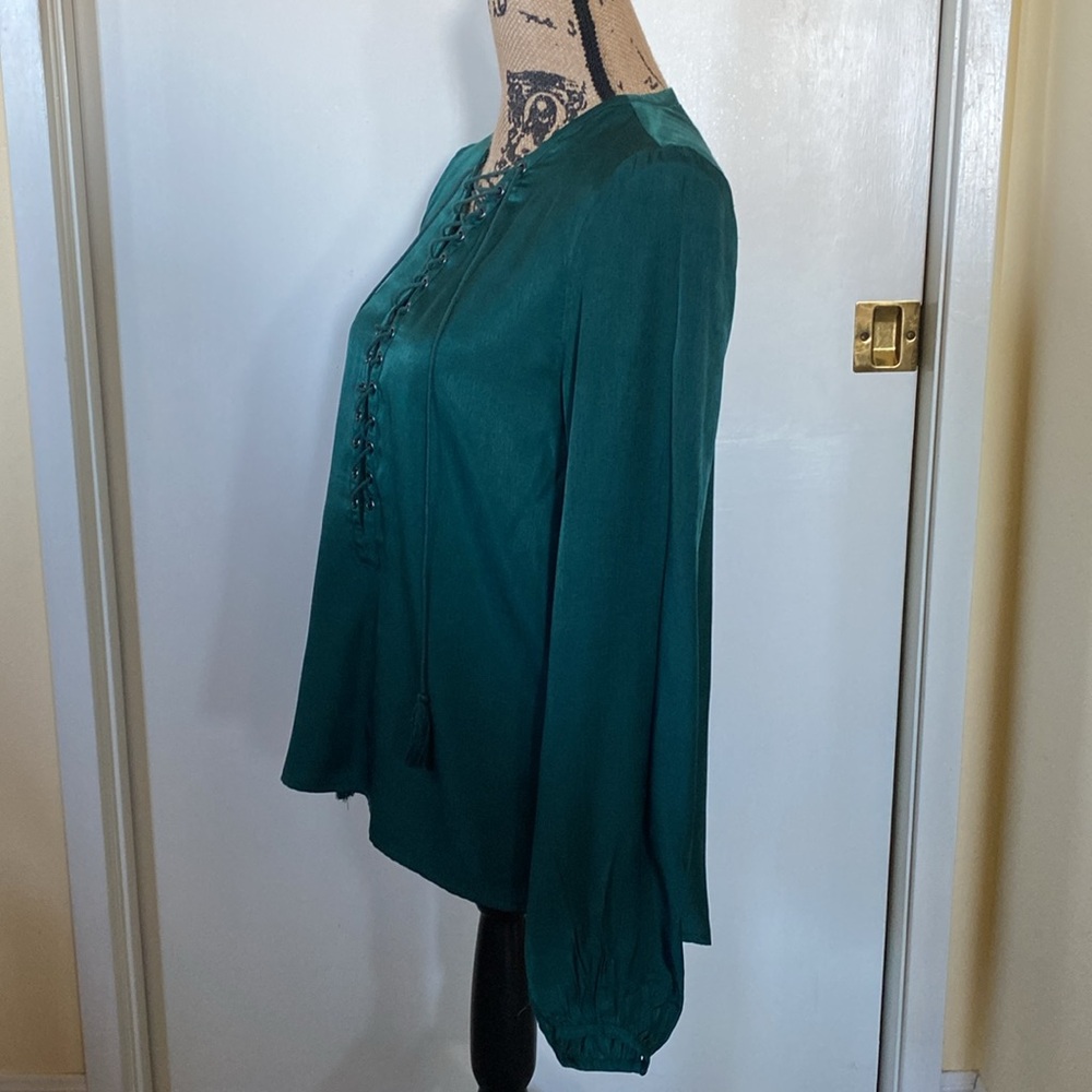 The Jetset Diaries Emerald Green Blouse - Picture 3 of 7